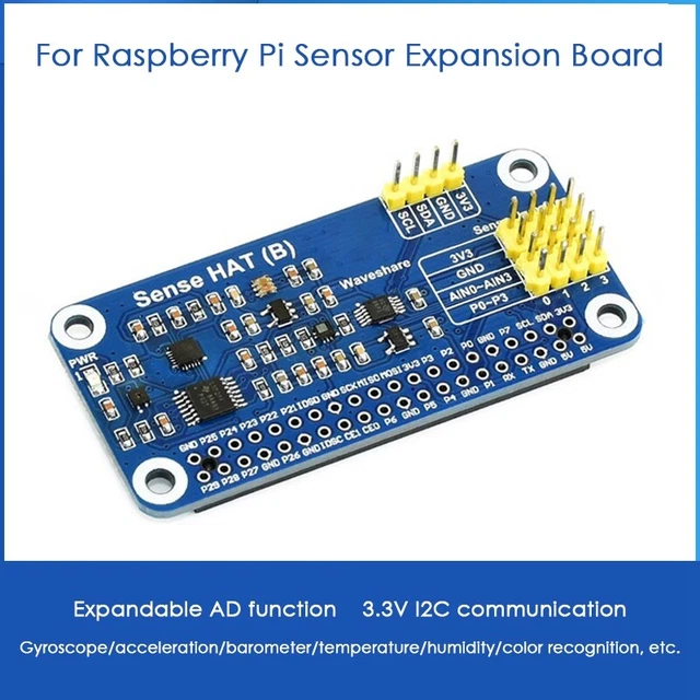 SENSOR EXPANSION BOARD I2C 3.3V for Barometer/Temperature and Humidity ...