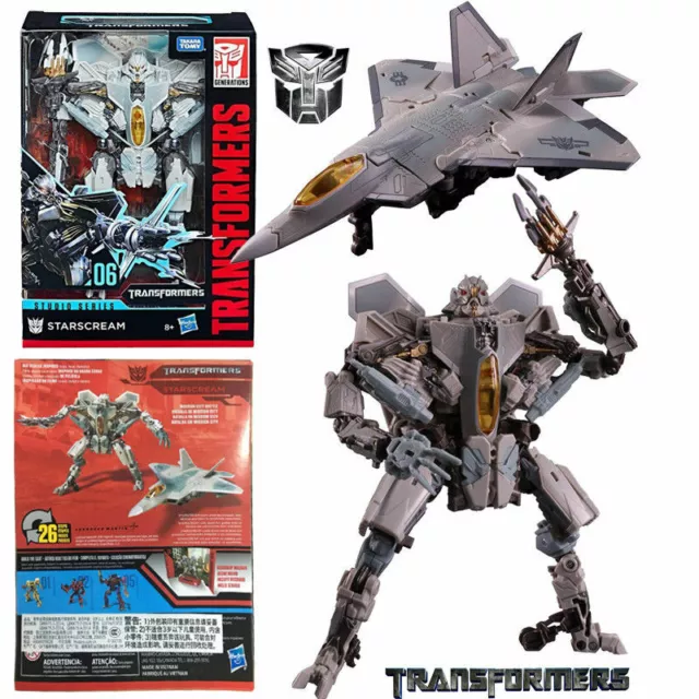 Transformers Starscream Studio Series 06 Voyager Class Model Figure Toys Gift