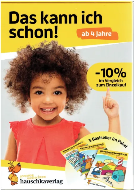 Kindergartenblock-Paket ab 4 Jahre - Das kann ich schon! | deutsch