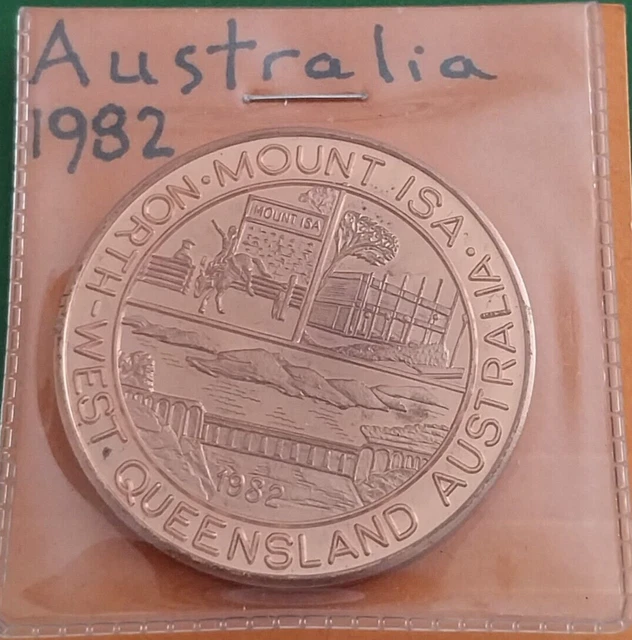 AUSTRALIA: MOUNT ISA City, Queensland Tourist Dollar, 45mm