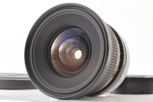 CLA'd 【 "O" Almost MINT】 Canon FD 20mm f/2.8 S.S.C. SSC Wide MF Lens JAPAN...