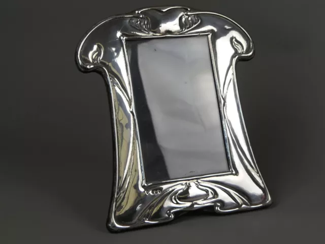 Vintage SILVER Art Nouveau Style Photograph Frame 1987   |10