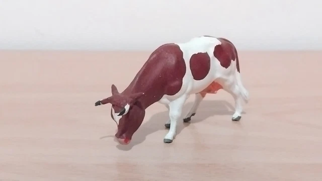 Copies Résine Pour Figurines Starlux 2543 - Vaches Diverses - échelle 54-60mm - Neuf - France