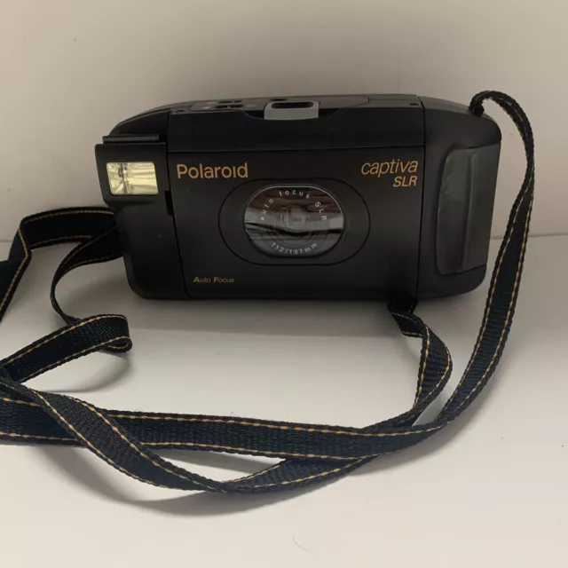 Película Polaroid Captiva SLR de colección años 90 95 enfoque automático captura instantánea probada