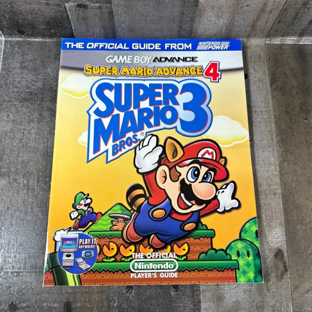 OFFICIAL SUPER MARIO Bros 3 Game Boy Advance 4 Player's Strategy Guide ...