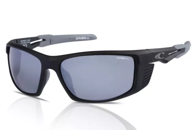 O'Neill Sunglasses Polarised Men's ONS-9002 2.0 104P Matte Black/Smoke-Silver