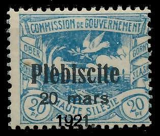OBERSCHLESIEN Nr 32 postfrisch gepr. X4B0C12