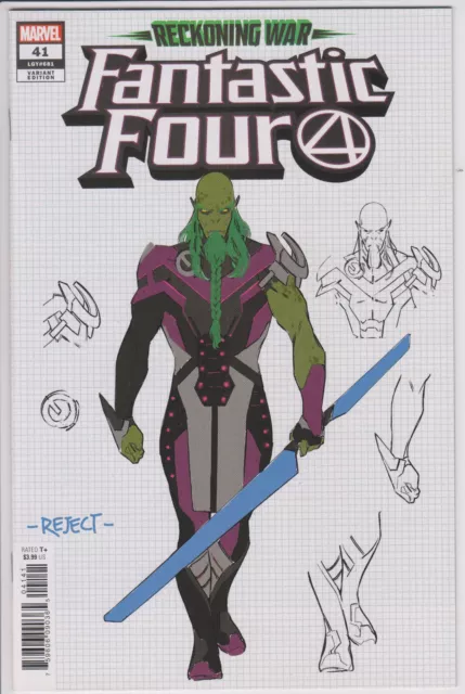 Fantastic Four #41 RB Silva Concept Art 1:10 Variant