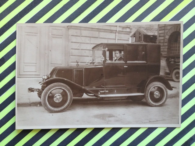 Carte Photo vers 1930 AUTOMOBILE VOITURE CAR à Identifier