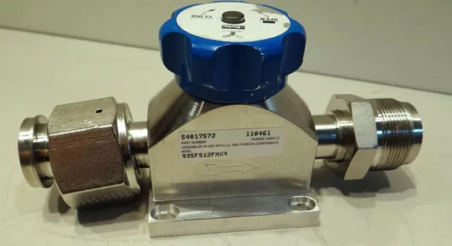 Parker 935FS12FMXY Veriflo Valvola a membrana ad alto flusso -usata-