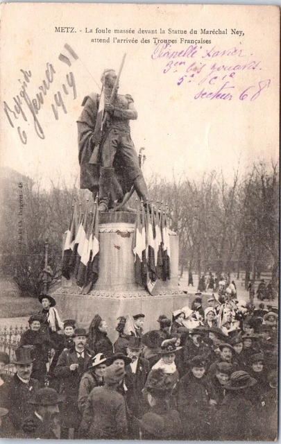 57 METZ - statue du Marechal Ney
