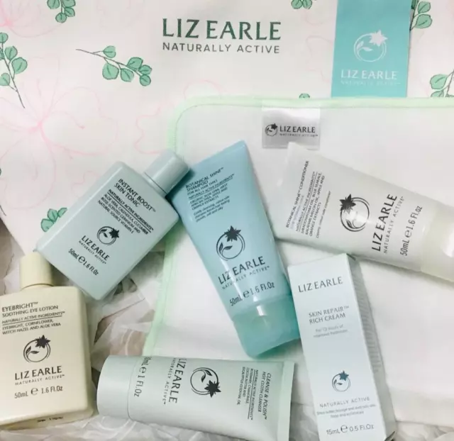 Liz Earle Botanical Beauty Try Me Collection reichhaltige Creme (Brandneu + Beauty Bag) 2