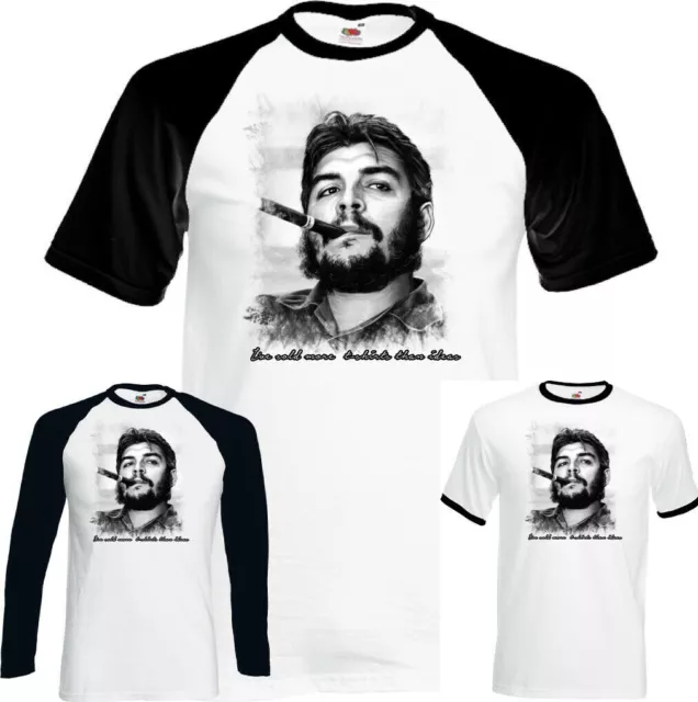 T-shirt Che Guevara vendute più delle idee da uomo divertenti top Cuba Freedom Fighter