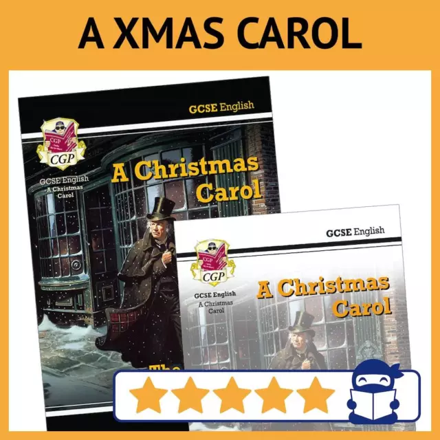 A Christmas Carol GCSE Revision Bundle for 2024 Exams - with Answers - CGP NEW