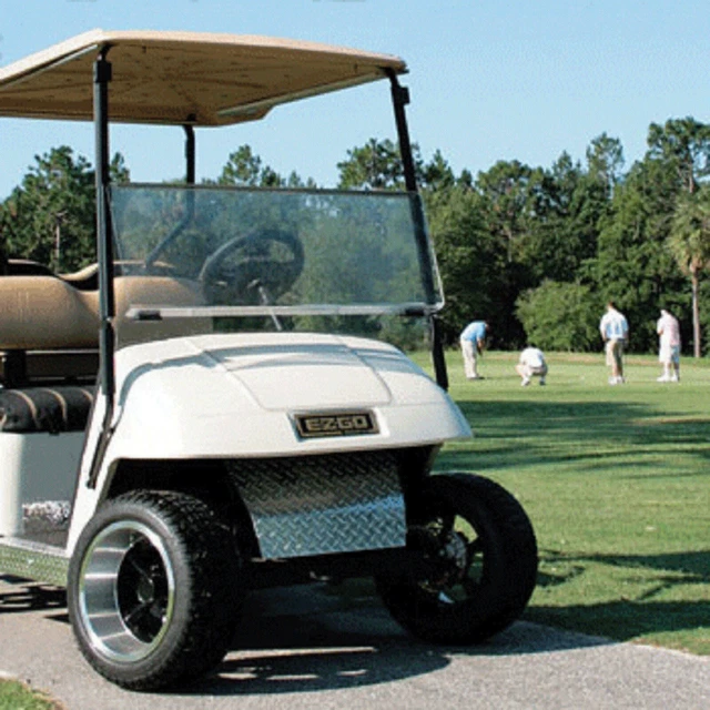 Txt Ezgo T48 Golf Cart 2014-Up Colorato Pieghevole Anteriore Parabrezza Bolt Su