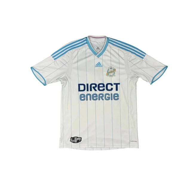 Maillot OM Vintage Domicile 2006-2007 #9 Cissé - Taille XL, Manches Courtes, Occasion Très Bon état