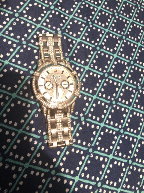 BULOVA MEN S 96C109 Crystal Multi Function Watch 350.00 PicClick