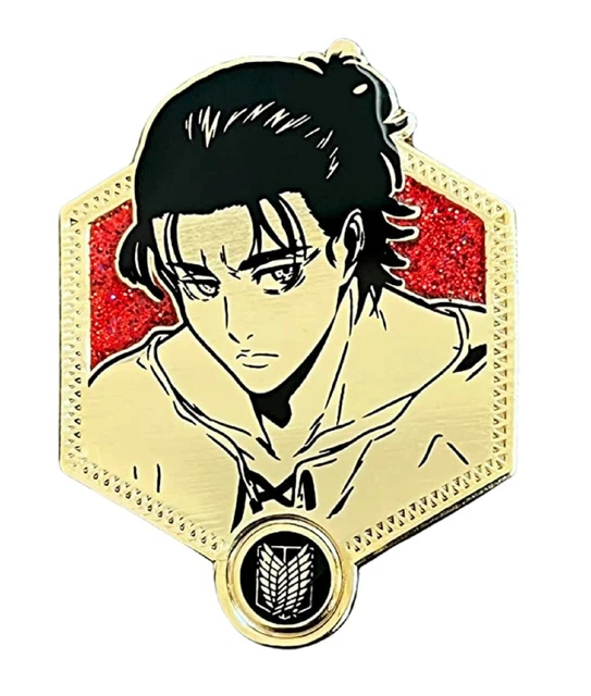 ATTACK ON TITAN Final Season Golden Attack Titan Anime Enamel Pin $12.