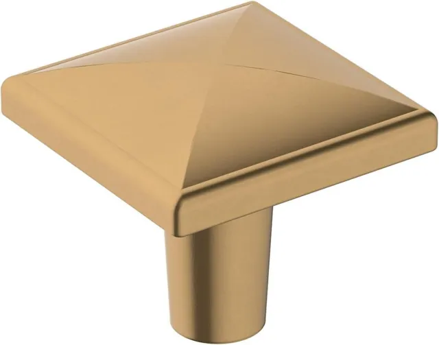 champagne bronze cabinet knob drawer square amerock extensity 1-1/8 Inch