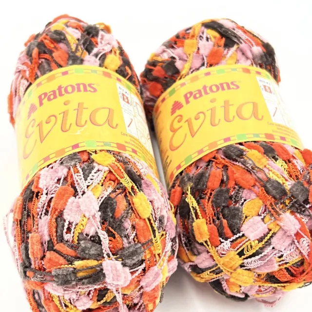 Lote de 2 pieles marrón tango naranja 1,75 oz/cada nailon