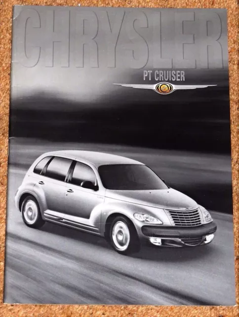 2000 CHRYSLER PT CRUISER Sales Brochure UK Market - Classic Touring Limited