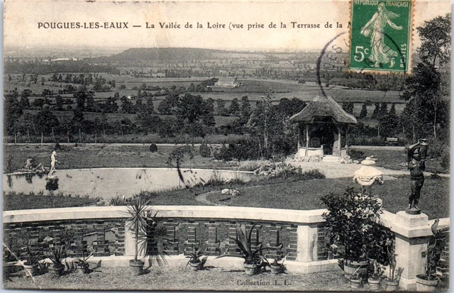 58 POUGUES LES EAUX  -carte postale ancienne [JR03952]