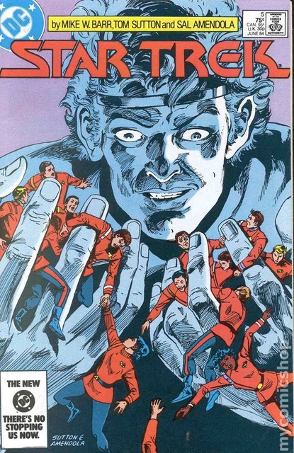 Star Trek #5 VF 1984 Stock Image