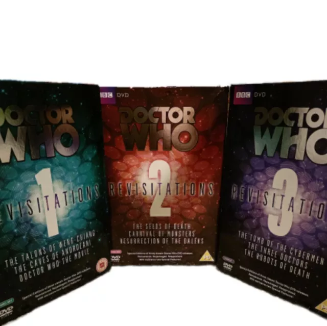Dr Who Dvd Boxset Bundle Revisitations 1,2,3
