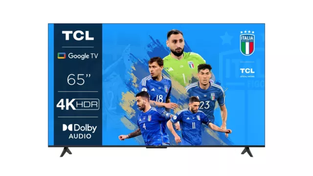 TCL P63 Series 65P635 Tv Led 65" 4K Ultra Hd Smart Tv Wi-Fi Nero