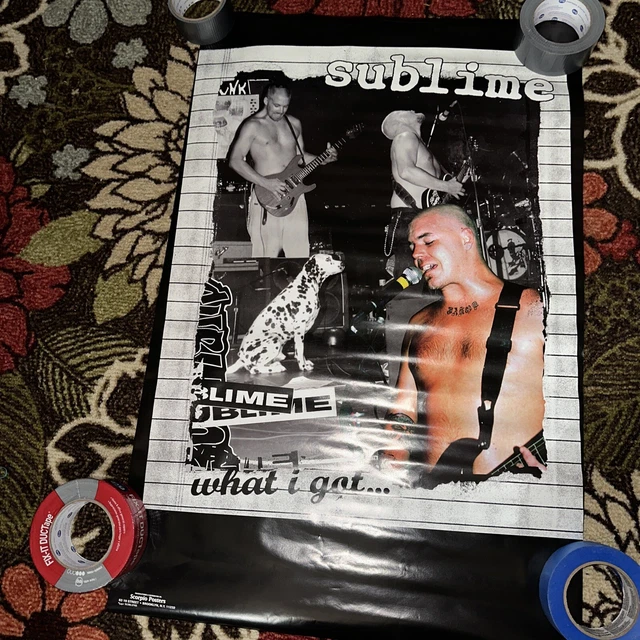 Sublime What I Got 2000 Scorpio 90s Punk Poster Band Music Lou Dog Skunk Records Sublime What I Got 2000 Scorpio 90s Punk Poster Band Music Lou Dog Skunk Records
