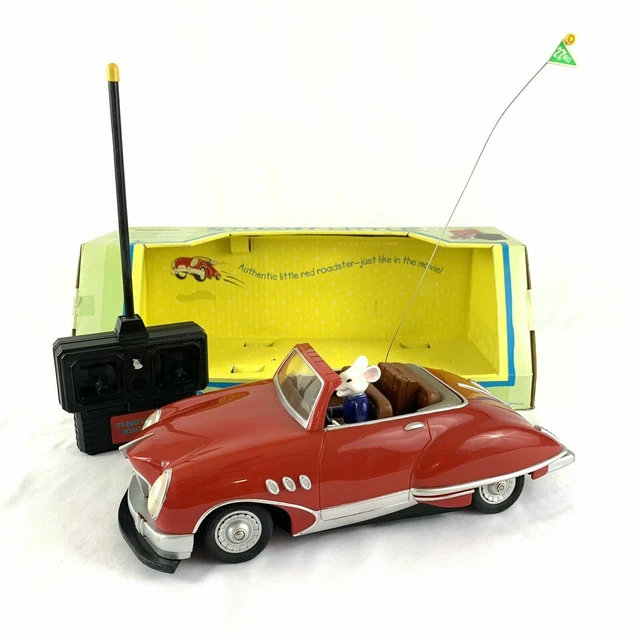 VINTAGE STUART LITTLE ROADSTER RADIO SHACK with RC REMOTE CONTROL
