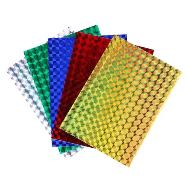 10/15pcs Fly Tying Change Color Sticker Holographic Adhesive Film  Hot