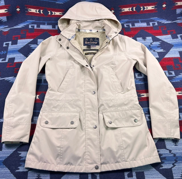 Barbour Summer Tartan Waterproof Jacket Rain Coat Breathable Parka Lightweight