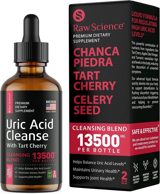 Uric Acid Drops -Chanca Piedra, Tart Cherry Extract, Celery Seed, Dandelion Root Uric Acid Drops -Chanca Piedra, Tart Cherry Extract, Celery Seed, Dandelion Root