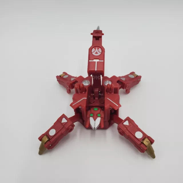 Bakugan Spyderfencer Red Pyrus Maxus Dragonoid Trap Battle Brawlers