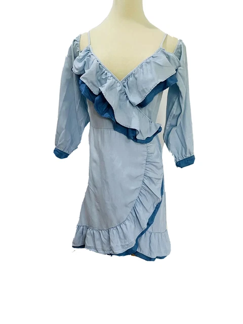 white christmas dresses Women's Denim Strapless Dress main image 1