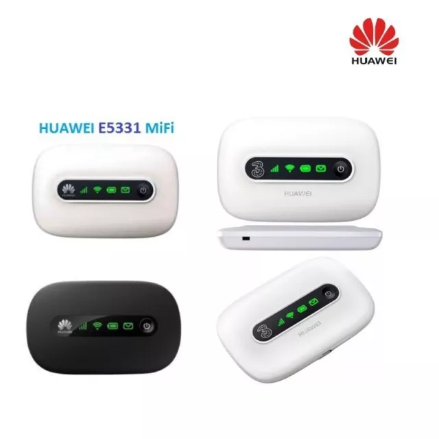 Unlocked HuaWei E5331 WIFI HSPA 21Mbps Broadband Router Portable WIFI Router