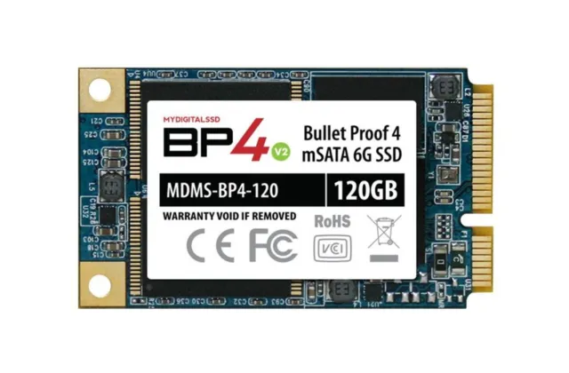 MDMS-BP4-120 MyDigitalSSD BP4 128GB MSata 6G SSD