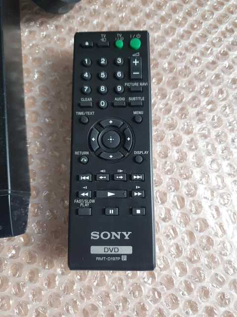 RMT-D197P Telecomando Di Ricambio Per Sony DVD DVP-SR510H DVP