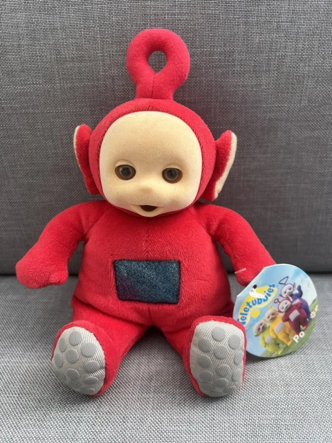 Teletubbies Talking Po Plush Toy, Red, 8