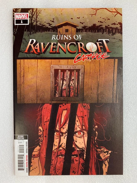 Ruins Of Ravencroft Carnage #1 2Nd Print 1St App+Cov Cortland Kasady New Nm B&B
