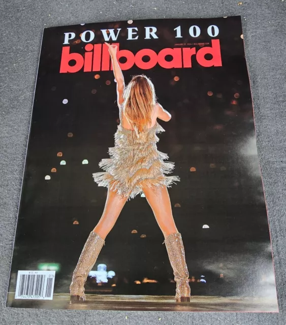TAYLOR SWIFT Billboard Magazine February 2025 The Power 100 £31.