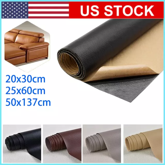Leather Repair Tape Kit Self Adhesive  Patch Furniture Car Seat Couch Sofa USA