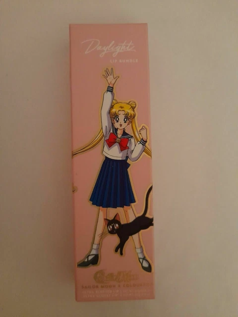 Paquete de lápiz labial Colourpop X Sailor Moon Moonlight oficial nuevo en caja x1