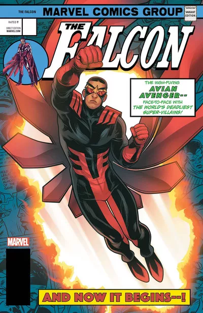 FALCON #1 TORQUE LENTICULAR Iron Man 71 HOMAGE LEGACY VARIANT NM+ 1st Print
