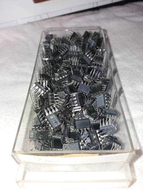 5 x LM741 Op Amp IC 741, UA741 General Purpose Single OP AMP IC