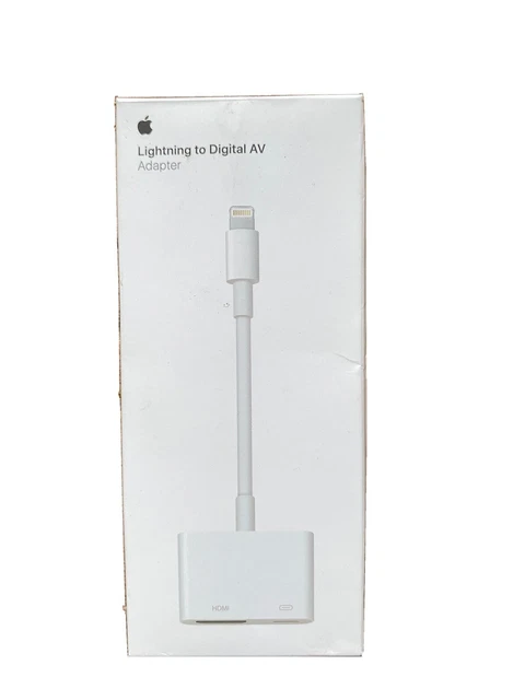 ***AUTHENTIC*** Apple Lightning to HDMI Digital AV Adapter | MD826AM/A A1438 GA