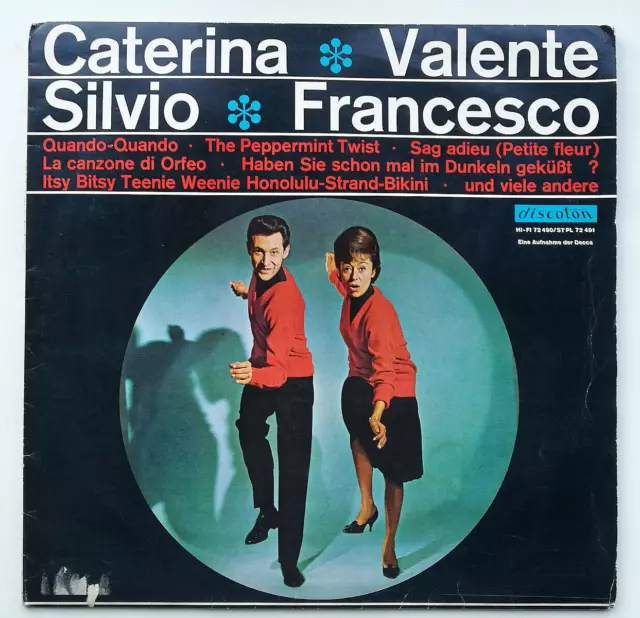 Caterina Valente Silvio Francesco LP Compilation D 1965 Zustand: VG/VG++