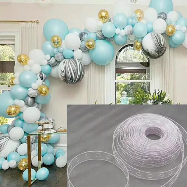 5m Balloon Chain Tape Arch Connect Strip for Wedding Birthday Party Decor Tools