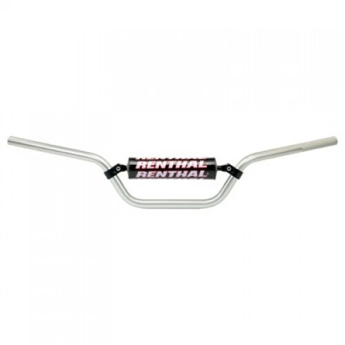 Renthal Aluminum 7/8" Handlebar CR High Bend (#722) Silver 722-01-SI-01-185